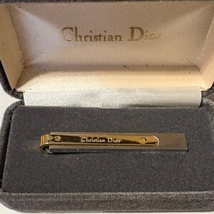 Dior Gold and Silver Money Clip